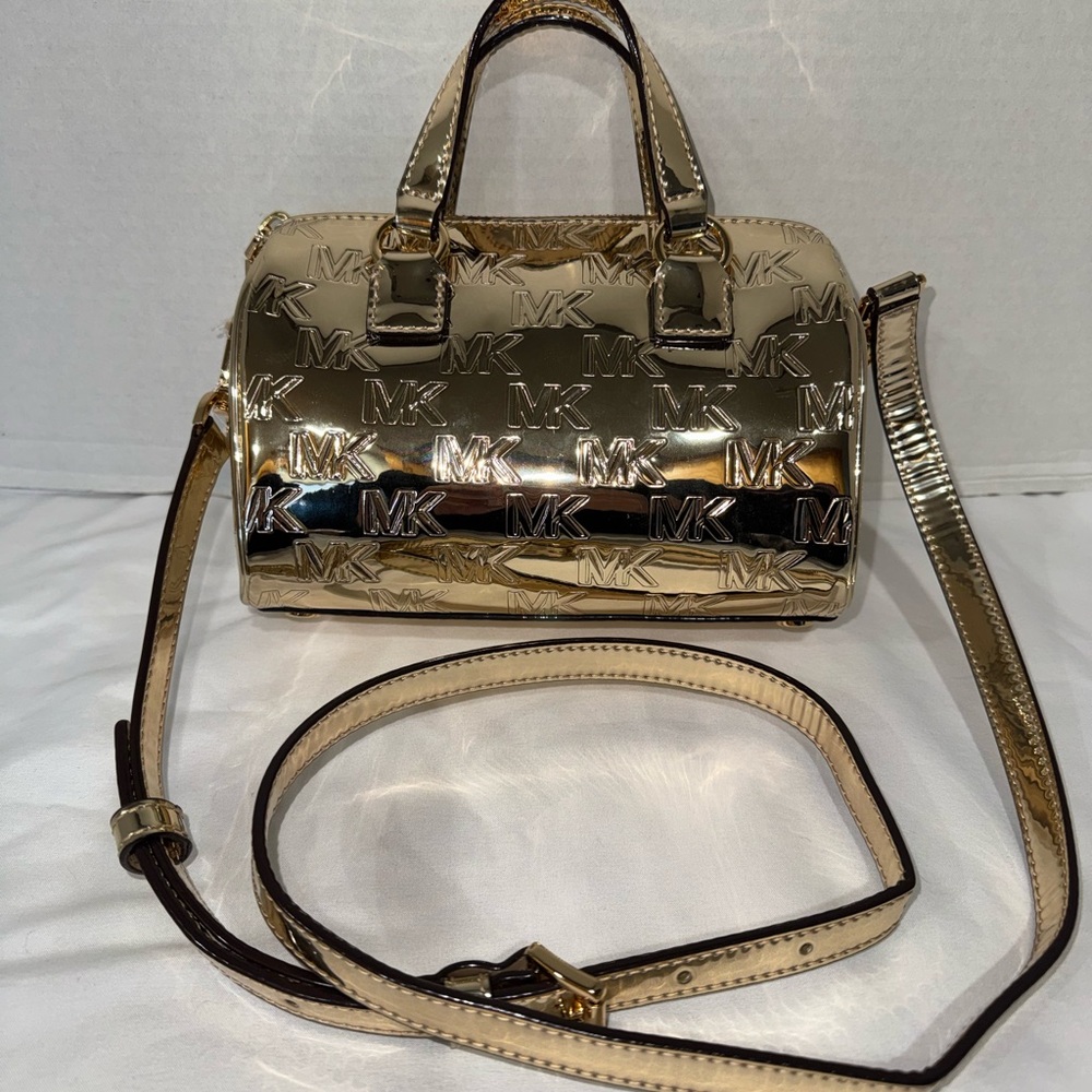 Michael Kors Gold Designer Women's Bag